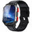 F407 Outdoor Waterproof Rugged Smart Watch Blood Sugar Heart Rate Monitor with Leather Strap - Black - 1