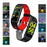F10TA Smart Watch Heart Rate / Body Temperature Monitoring Wrist Bracelet Fitness Tracker - Red - 4