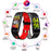 F10TA Smart Watch Heart Rate / Body Temperature Monitoring Wrist Bracelet Fitness Tracker - Red - 5