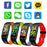 F10TA Smart Watch Heart Rate / Body Temperature Monitoring Wrist Bracelet Fitness Tracker - Red - 6