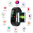 F07T Heart Rate Monitoring Smart Watch Waterproof Wrist Bracelet Fitness Tracker - Black - 5
