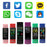 F07T Heart Rate Monitoring Smart Watch Waterproof Wrist Bracelet Fitness Tracker - Black - 6