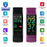 F07T Heart Rate Monitoring Smart Watch Waterproof Wrist Bracelet Fitness Tracker - Black - 7