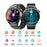 F600 Sports Smart Watch Heart Rate Monitor Fitness Tracker with Silicone Strap - Black - 2