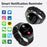 F600 Sports Smart Watch Heart Rate Monitor Fitness Tracker with Silicone Strap - Black - 4