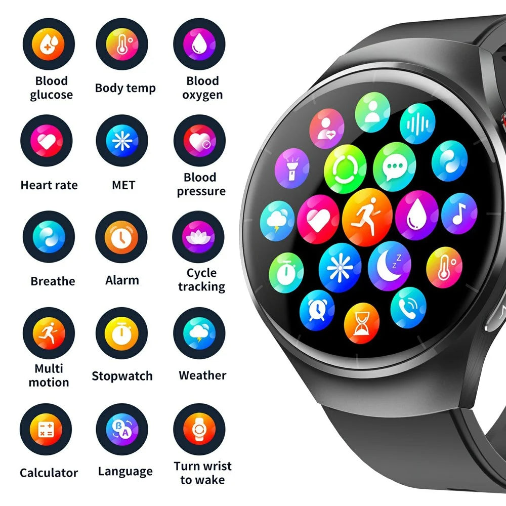 F600 Sports Smart Watch Heart Rate Monitor Fitness Tracker with Silicone Strap - Black - 5