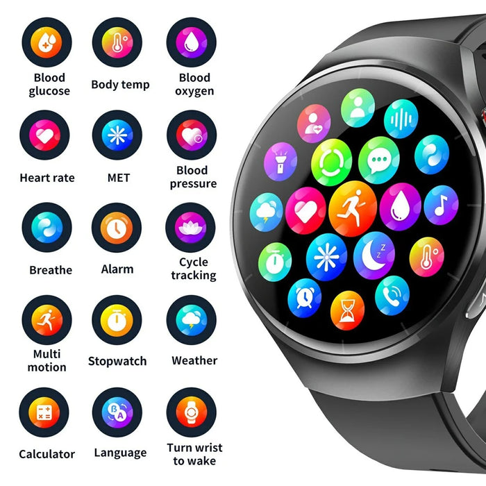F600 Sports Smart Watch Heart Rate Monitor Fitness Tracker with Silicone Strap - Black - 5