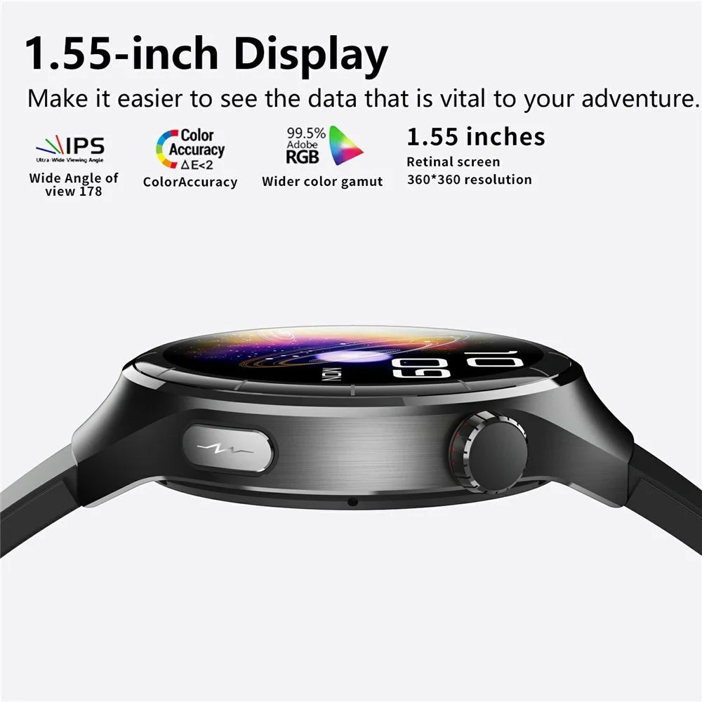 F600 Sports Smart Watch Heart Rate Monitor Fitness Tracker with Silicone Strap - Black - 6