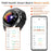 F600 Sports Smart Watch Heart Rate Monitor Fitness Tracker with Silicone Strap - Black - 7