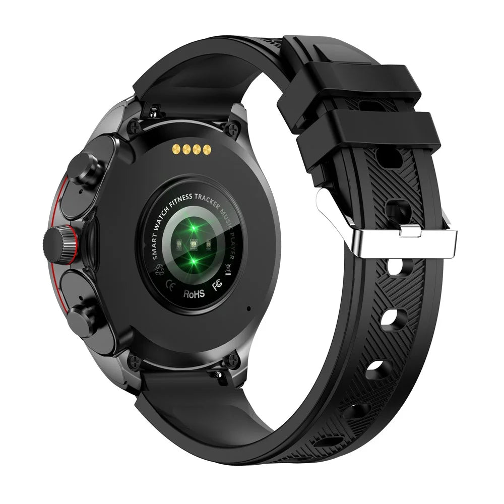 LC19 2-in-1 Bluetooth-compatible Calling TWS Earphones 1.53-inch Smart Watch Health Monitoring Sports Watch - Black - 2