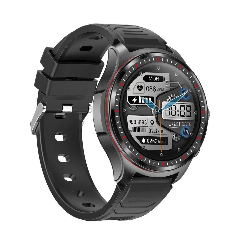 LC19 2-in-1 Bluetooth-compatible Calling TWS Earphones 1.53-inch Smart Watch Health Monitoring Sports Watch - Black - 3