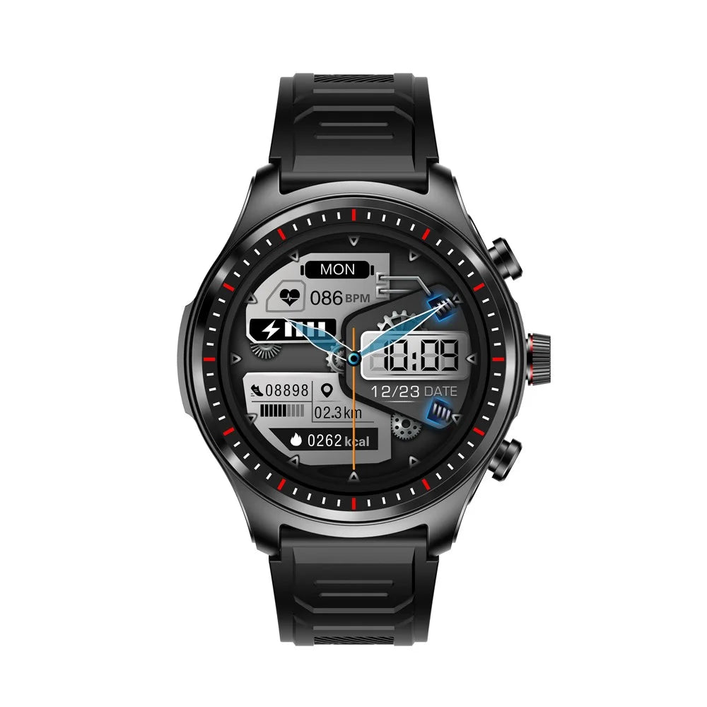 LC19 2-in-1 Bluetooth-compatible Calling TWS Earphones 1.53-inch Smart Watch Health Monitoring Sports Watch - Black - 4
