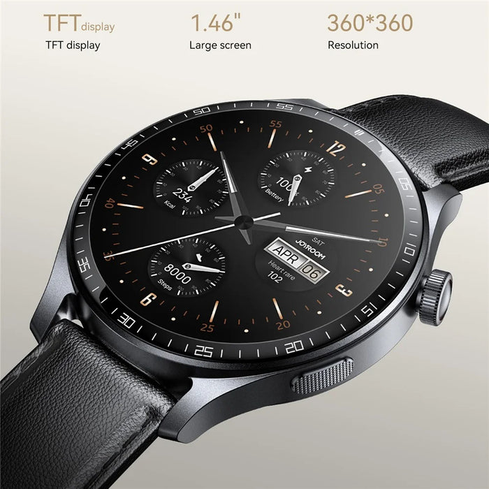 JOYROOM JR-FC2 Pro Smart Watch 1.46-inch Screen Bluetooth-compatible Call Health Data Monitor Watch - Tarnish - 5