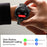 JOYROOM JR-FC2 Pro Smart Watch 1.46-inch Screen Bluetooth-compatible Call Health Data Monitor Watch - Tarnish - 6