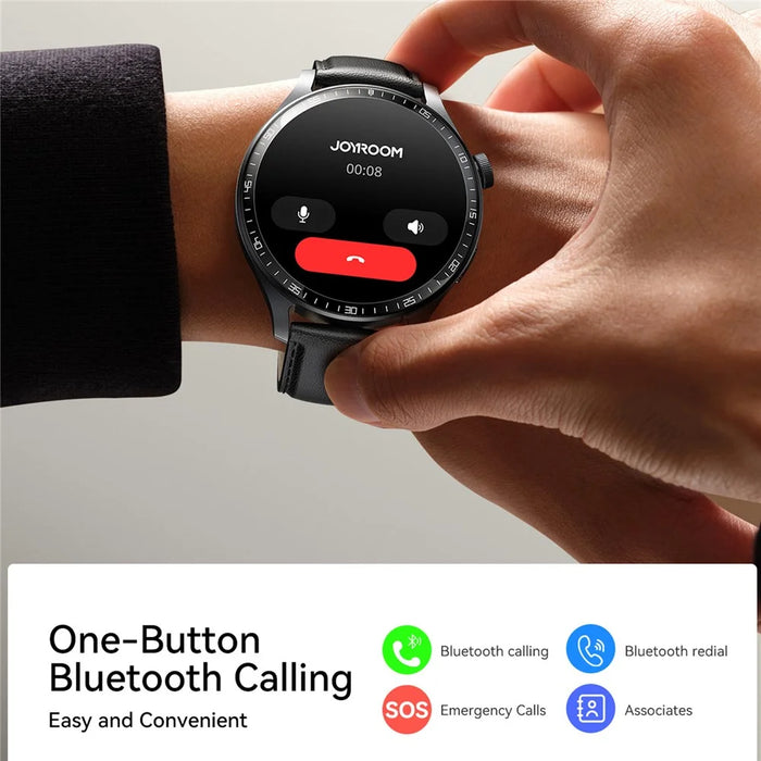 JOYROOM JR-FC2 Pro Smart Watch 1.46-inch Screen Bluetooth-compatible Call Health Data Monitor Watch - Tarnish - 6
