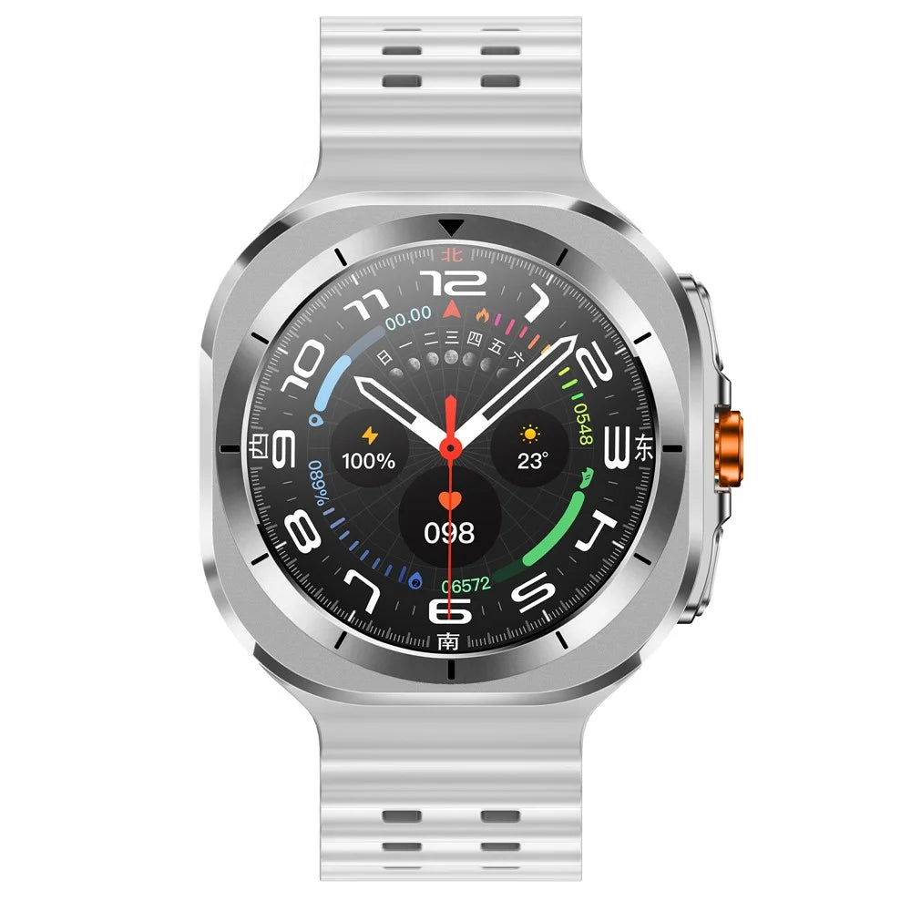 Z7 Ultra 1.46-inch Smart Watch Health Monitoring Waterproof Outdoor Sports Smart Bracelet - White - 2