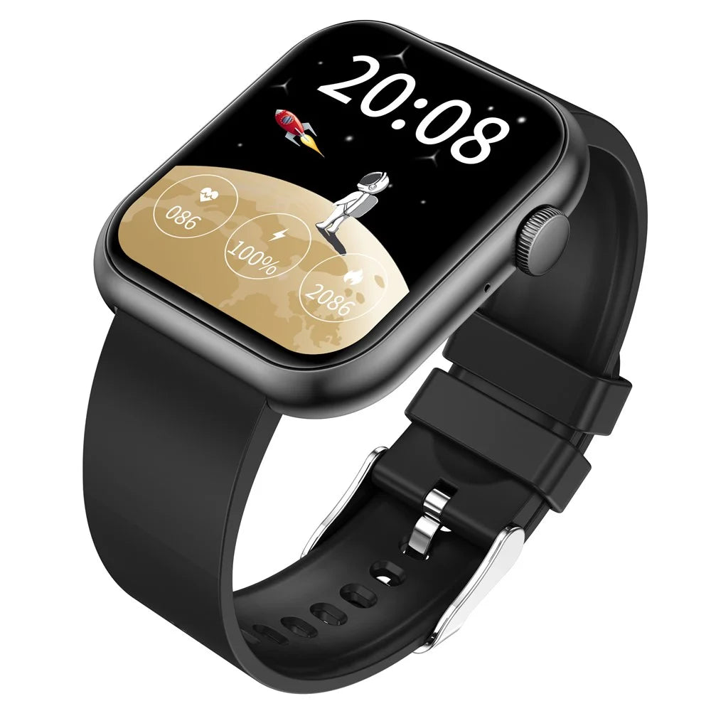 QX7PRO 2-inch Smart Watch Health Monitoring Waterproof Bluetooth-compatible Calling Outdoor Sports Smart Bracelet - Black - 2