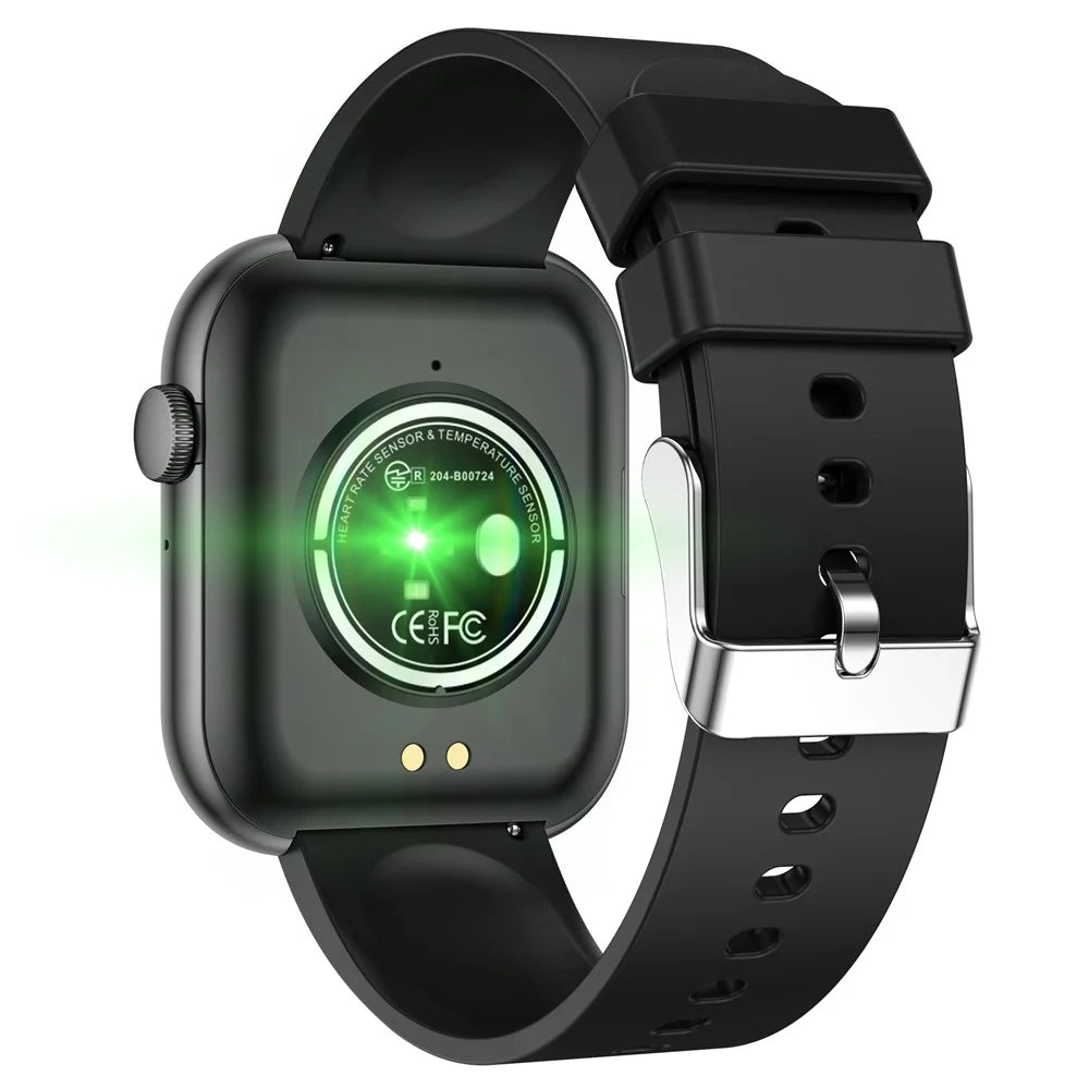 QX7PRO 2-inch Smart Watch Health Monitoring Waterproof Bluetooth-compatible Calling Outdoor Sports Smart Bracelet - Black - 6