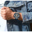 CURREN Men's Watch Sports Watch Waterproof Wristwatch Casual Leather Strap Watch - Blue - 5