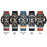 CURREN Men's Watch Sports Watch Waterproof Wristwatch Casual Leather Strap Watch - Blue - 6