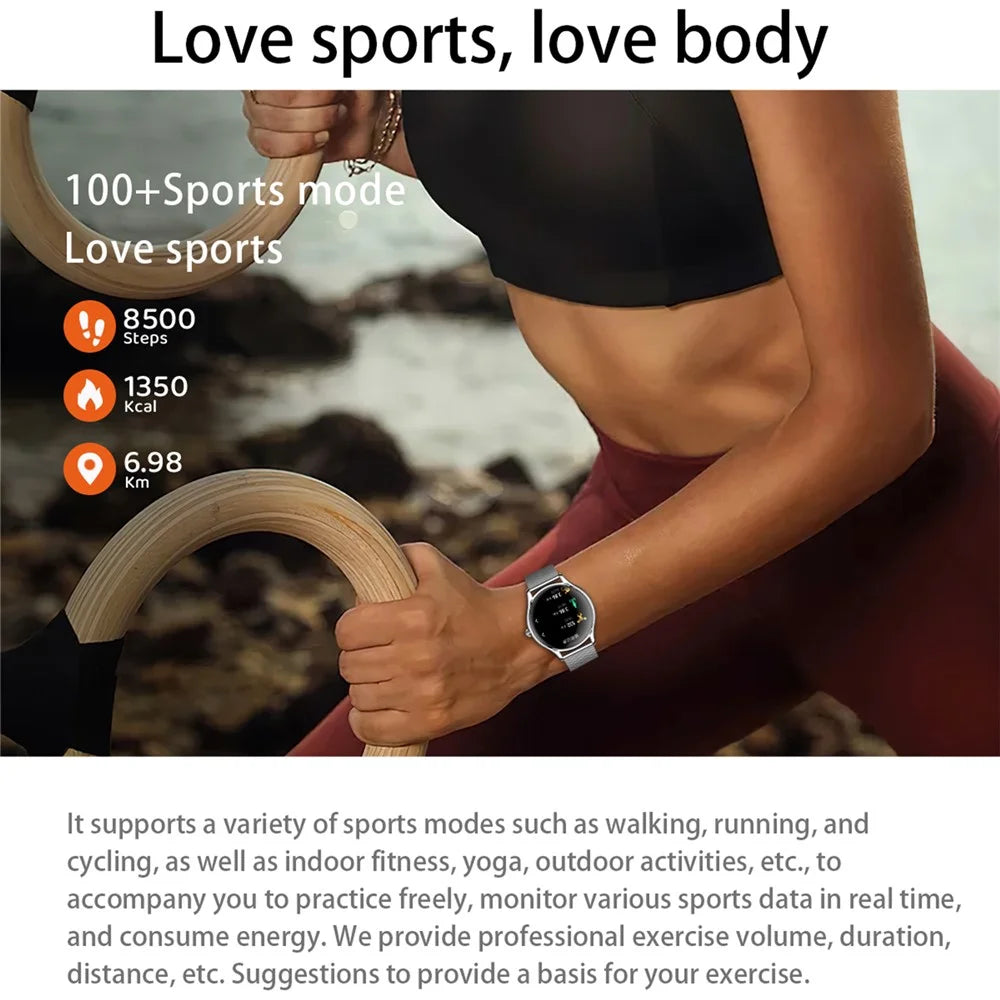 QS36 Silicone Strap 1.43-inch Smart Watch Heart Rate Sleep Monitoring Bluetooth-compatible Calling Sport Watch - Black - 7
