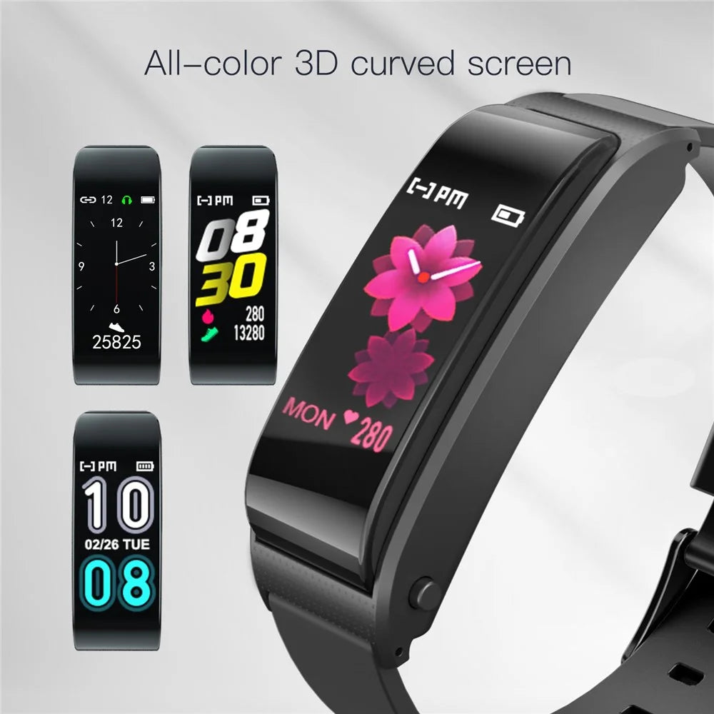 JAKCOM F2 2-in-1 Bluetooth-compatible Earbud Smart Watch Heart Rate Monitor Fitness Tracker - 3