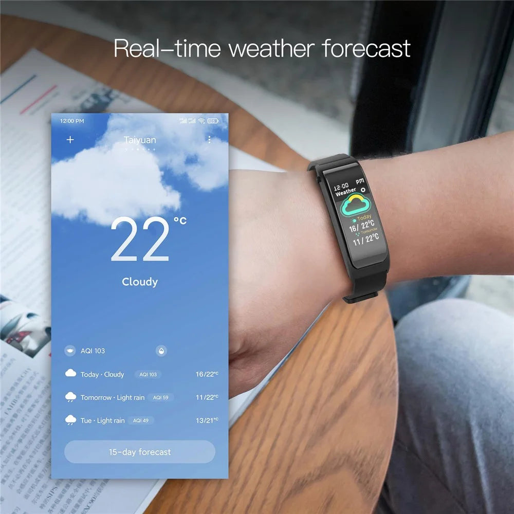 JAKCOM F2 2-in-1 Bluetooth-compatible Earbud Smart Watch Heart Rate Monitor Fitness Tracker - 5