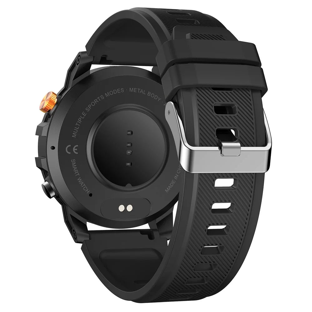 J300 1.52-inch Smart Watch Bluetooth-compatible Calling Health Monitoring Outdoor Sports Watch - Black - 4