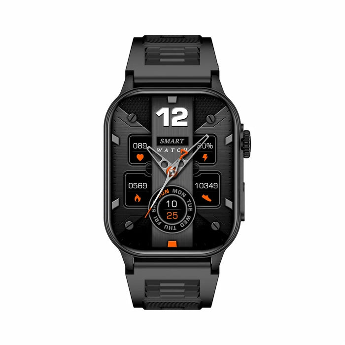 KM20 Bluetooth-compatible Calling Smart Watch Health Monitoring Music Control Outdoor Sports Watch - Black - 3