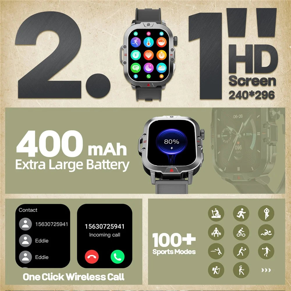 V17 Smart Watch Bluetooth-compatible Call Health Monitor Multi-Sport Tracker IP68 Waterproof Smartwatch, Silicone Strap - Green - 5