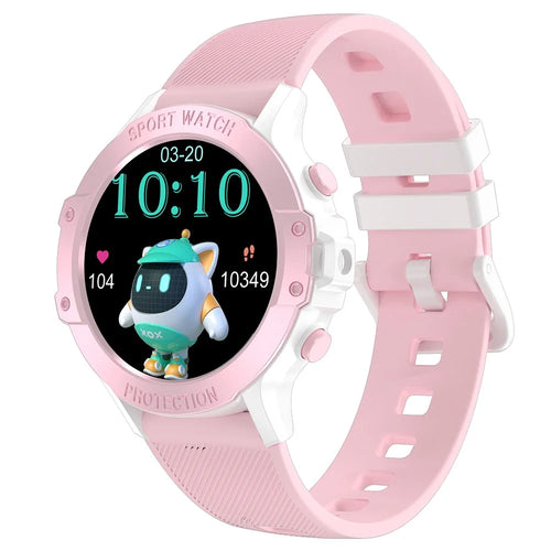 G26 Multi-function Children Smart Watch Weather Forecast Sports Bracelet with Alarm and Flashlight - Pink - 1