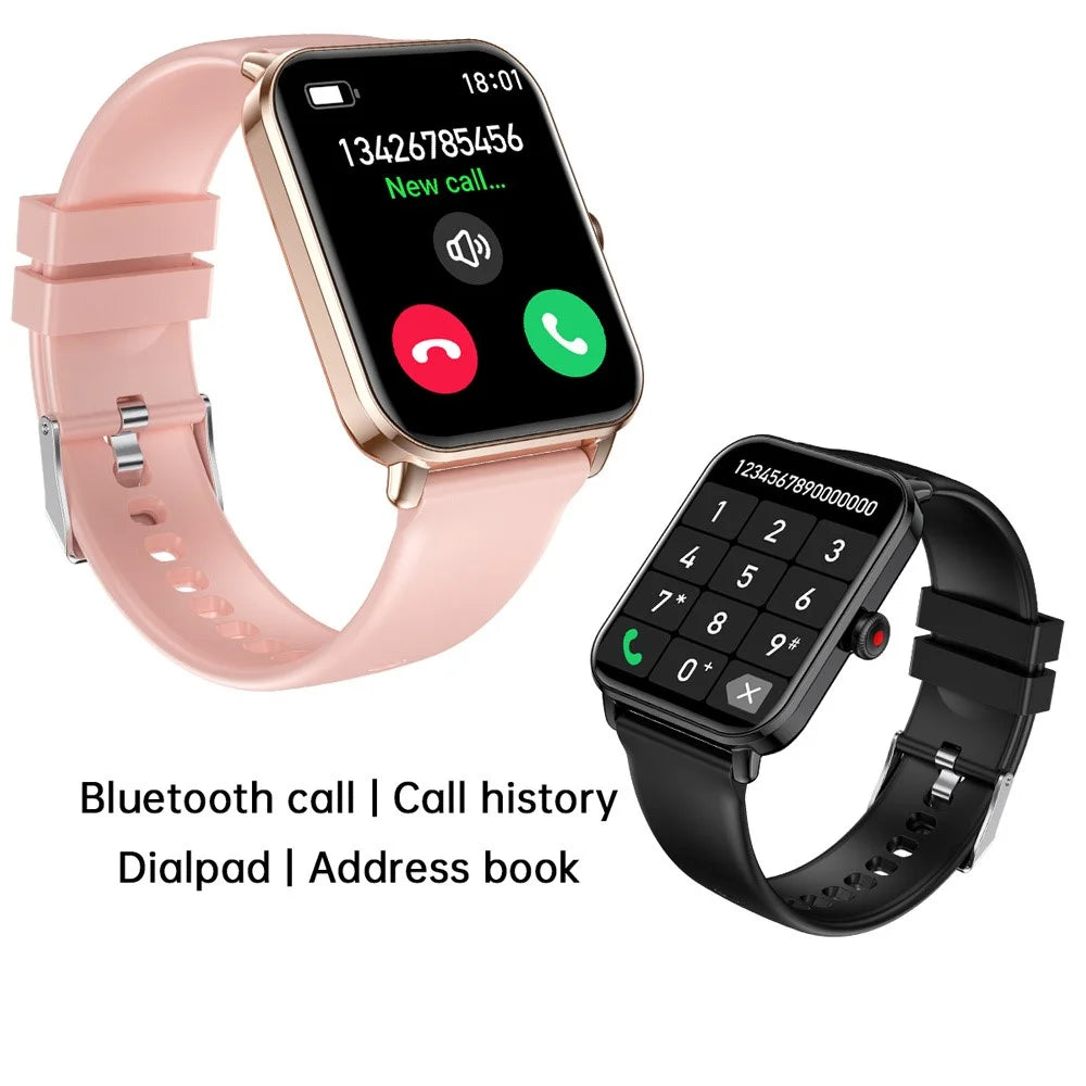 NY39 1.83-inch Smart Watch Bluetooth-compatible Calling Sleep Heart Rate Health Monitoring Waterproof Sport Watch - Black - 2