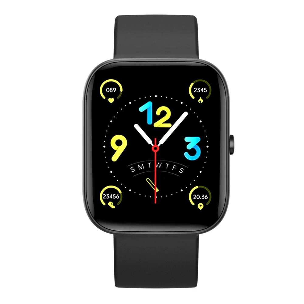 C08 1.91-inch Smart Watch Bluetooth-compatible Calling Health Monitoring Music Control Sport Watch - Black - 2