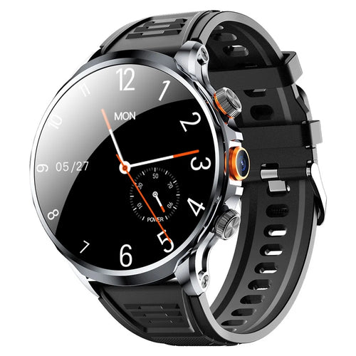 H18 3+32G 1.95" Large Screen Smart Watch 4G Network SIM Card Android 8.1 Health Monitoring Smart Watch - Black - 1