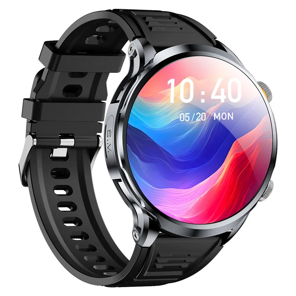 H18 3+32G 1.95" Large Screen Smart Watch 4G Network SIM Card Android 8.1 Health Monitoring Smart Watch - Black - 2