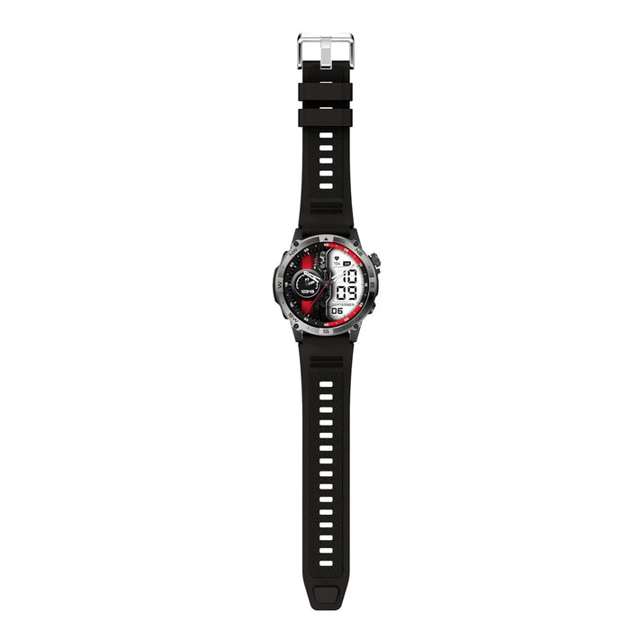HK08 1.43-inch Smart Watch Heart Rate Sleep Health Monitoring Outdoor Sports Watch - Black - 5