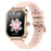 MK88 Silicone Strap 1.75-inch Women Rhinestones Smart Watch Bluetooth-compatible Calling Fitness Tracker Smart Bracelet - Gold - 1