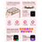 MK88 Silicone Strap 1.75-inch Women Rhinestones Smart Watch Bluetooth-compatible Calling Fitness Tracker Smart Bracelet - Gold - 6