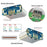 CN-032 10Pcs / Set DIY Solder Type-C Female Socket Connector Replace for Micro-USB 5Pin Female - 4