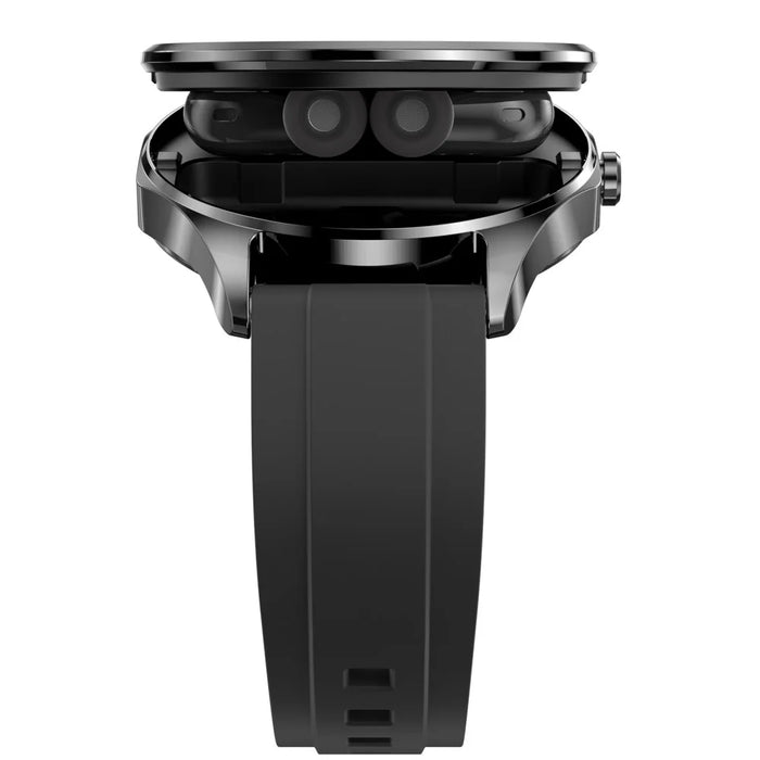 X20 2-in-1 Bluetooth-compatible TWS Earphone Health Monitoring 1.43-inch AMOLED Screen Smart Watch - Black - 3