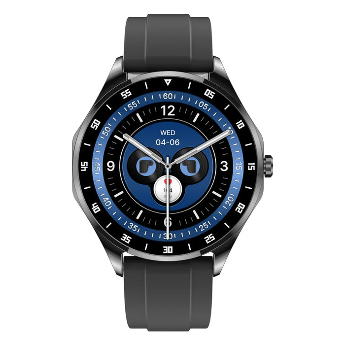 X20 2-in-1 Bluetooth-compatible TWS Earphone Health Monitoring 1.43-inch AMOLED Screen Smart Watch - Black - 6