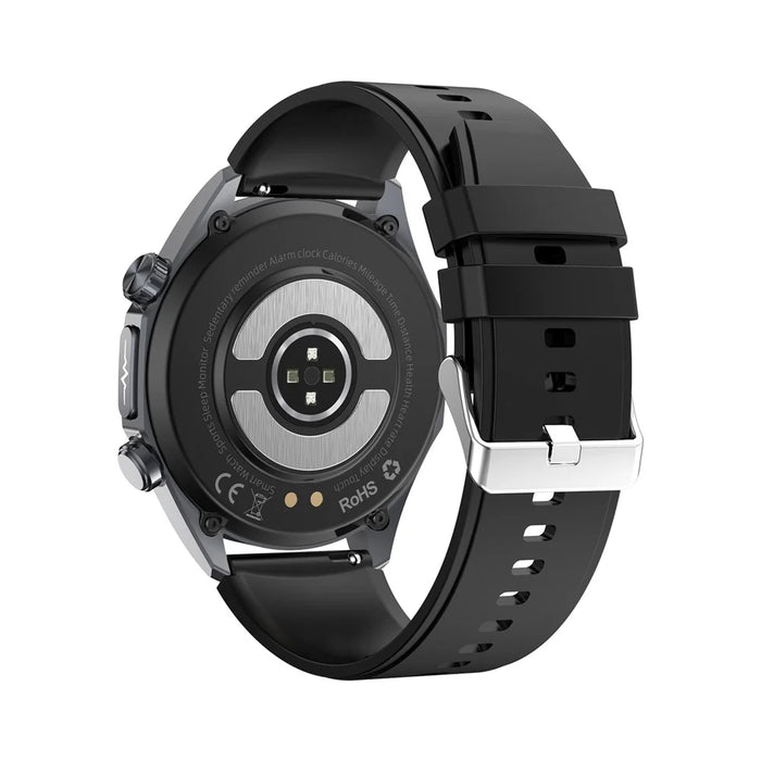 TK29 Silicone Strap AMOLED Screen Smart Watch Sleep Health Monitoring Sports Watch - Black - 4