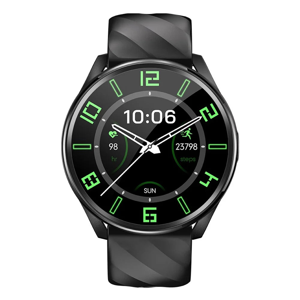 KT77 Bluetooth-compatible Call Smart Watch 1.46-inch Screen Heart Rate Sleep Monitoring Sports Watch - Black - 3