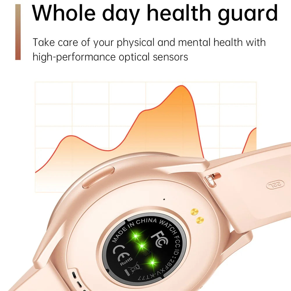 KT77 Bluetooth-compatible Call Smart Watch 1.46-inch Screen Heart Rate Sleep Monitoring Sports Watch - Black - 6