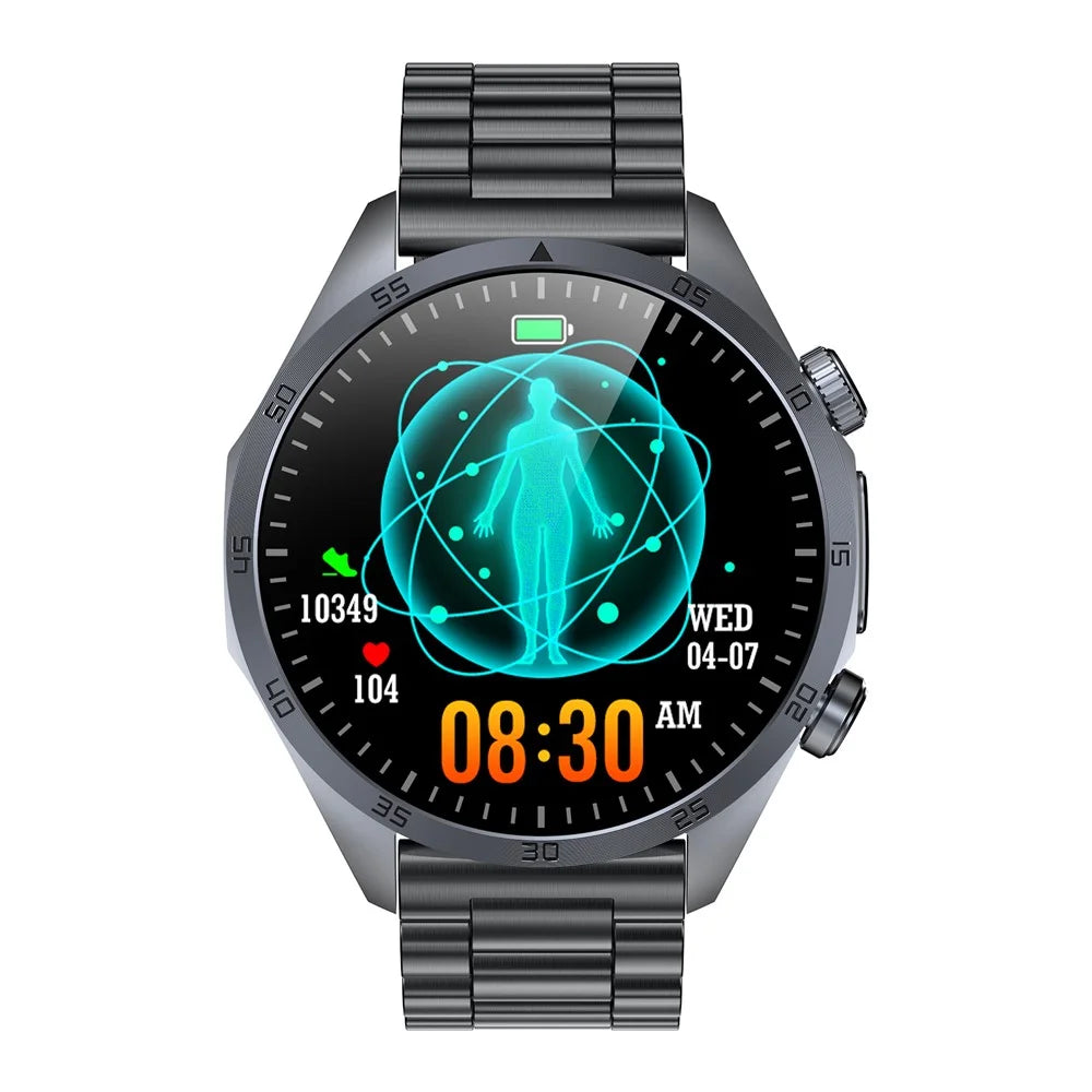 TK29 Steel Strap AMOLED Screen Smart Watch Sleep Health Monitoring Sports Watch - 2
