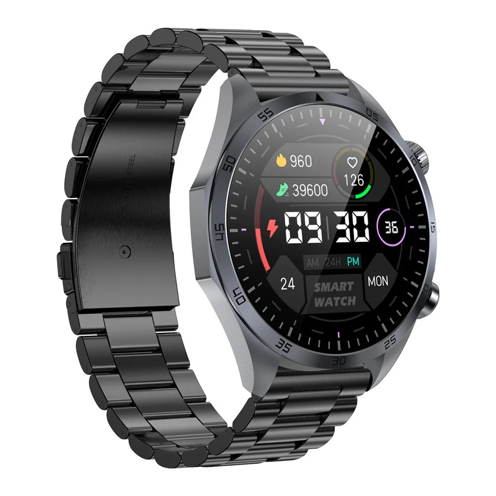 TK29 Steel Strap AMOLED Screen Smart Watch Sleep Health Monitoring Sports Watch - 3