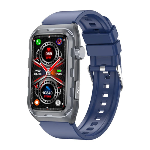 TK79 1.47-inch Screen Smart Wristband Health Monitor Bluetooth-compatible Waterproof Smart Bracelet - Blue - 1
