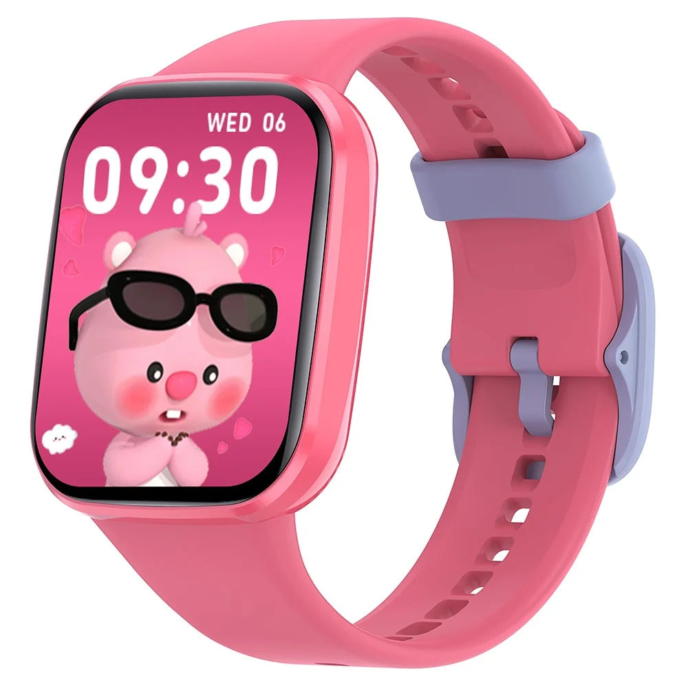 Wish 6 Children Smart Watch Health Monitor Interactive Fitness Tracker with Rewards Task Management - Pink - 1