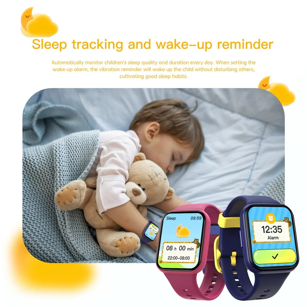 Wish 6 Children Smart Watch Health Monitor Interactive Fitness Tracker with Rewards Task Management - Pink - 4