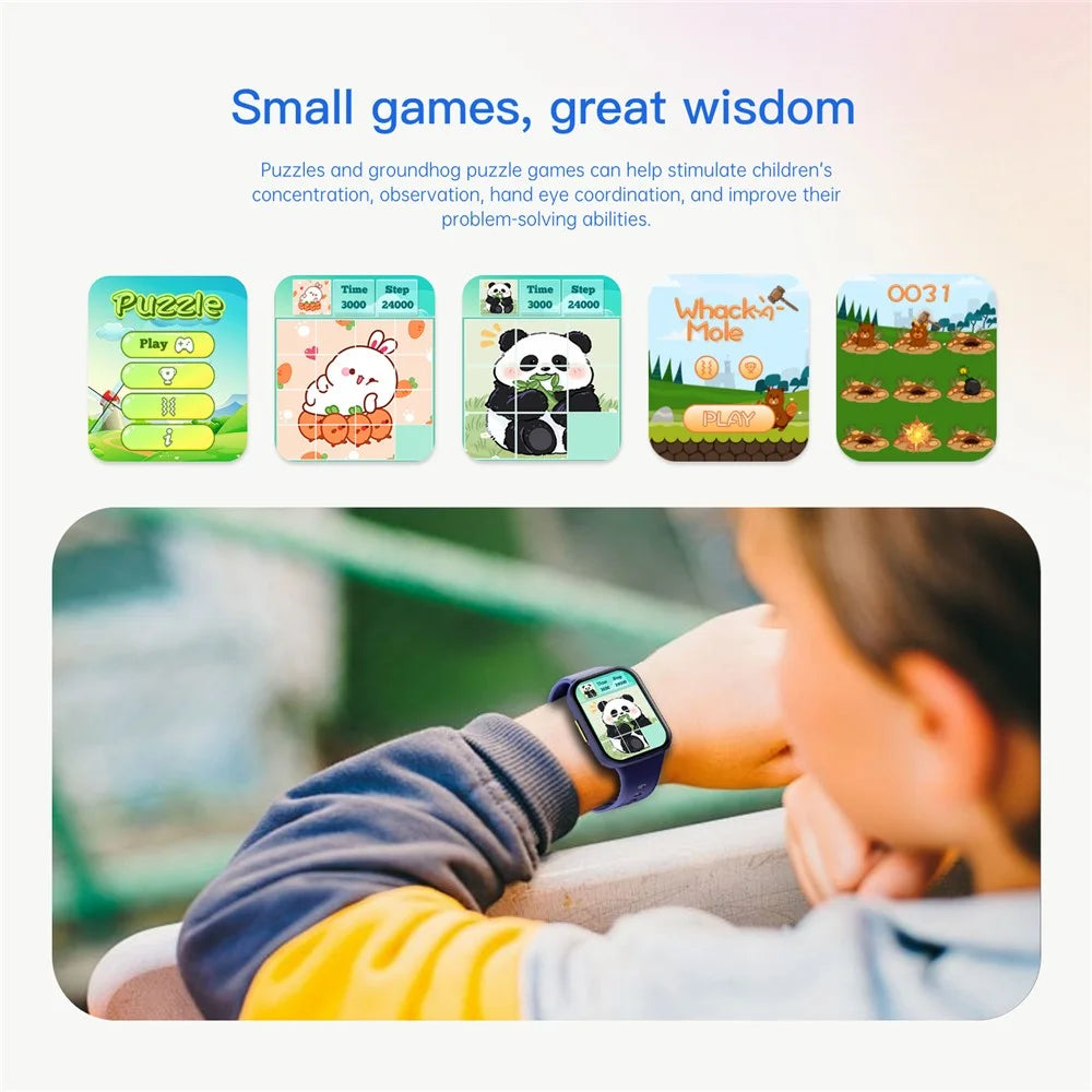 Wish 6 Children Smart Watch Health Monitor Interactive Fitness Tracker with Rewards Task Management - Pink - 5
